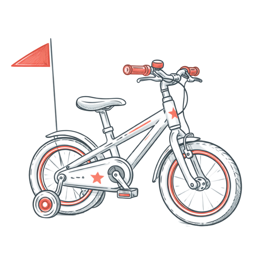 Kinder Bikes, Laufräder & Kindersitze