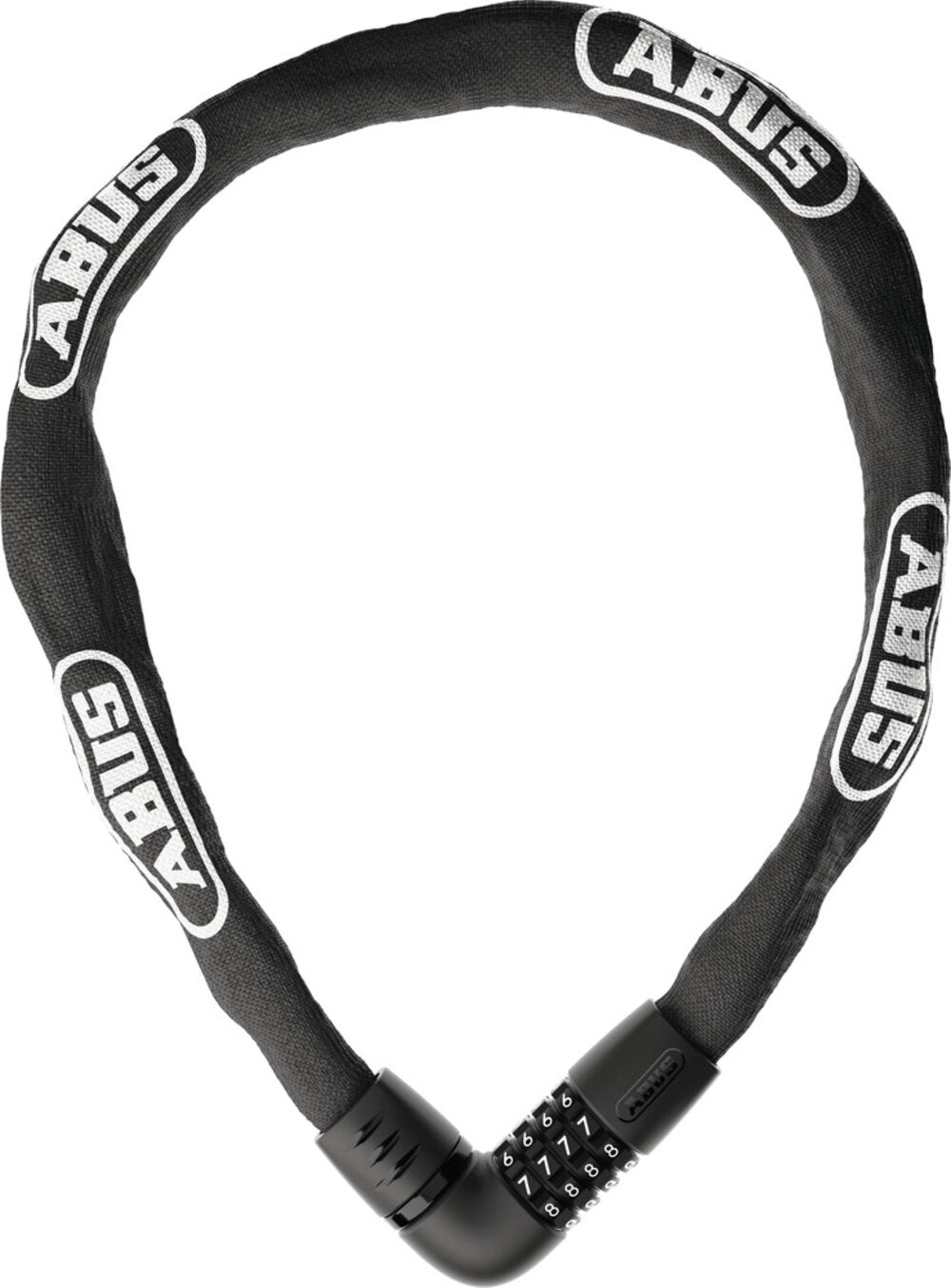 Abus Kettenschloss Tresor 6806C/85 Code ohne Halter schwarz
