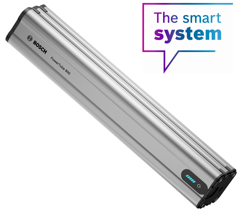 Bosch PowerTube 800 Wh horizontal BBP3880 silber