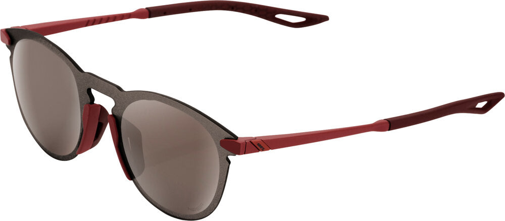 100percent Brille Legere Round Soft Tact Crimson-HiPER Silver Mirror Lens